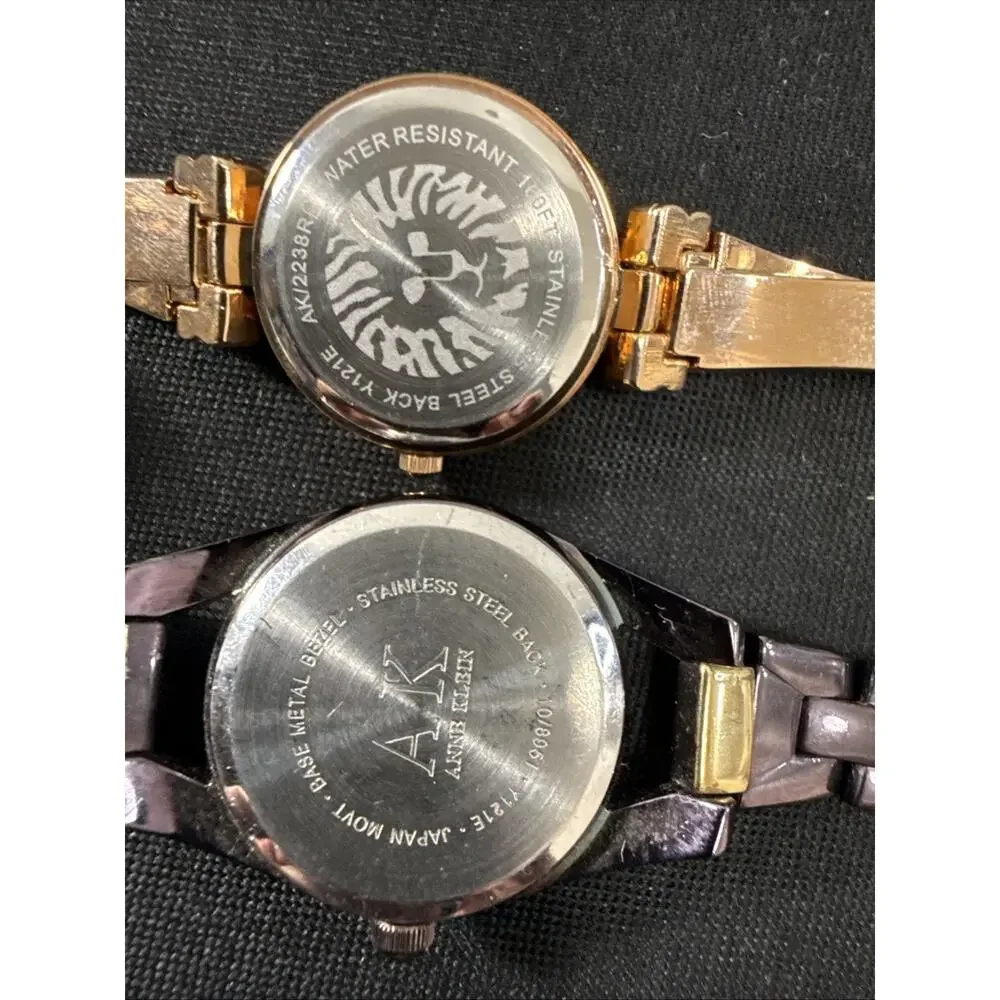 3 Anne Klein Watches All Have A New Battery All 3 In Great Condition! (B24)